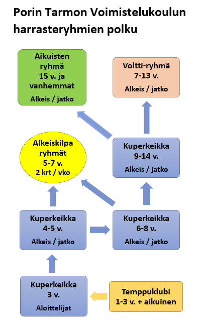 Voimistelukoulu – Porin Tarmo Voimistelu